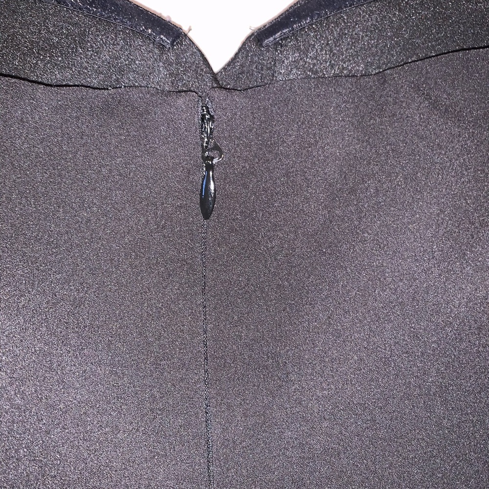 Like new! Bebe Black Strapless Romper - Picture 5 of 6